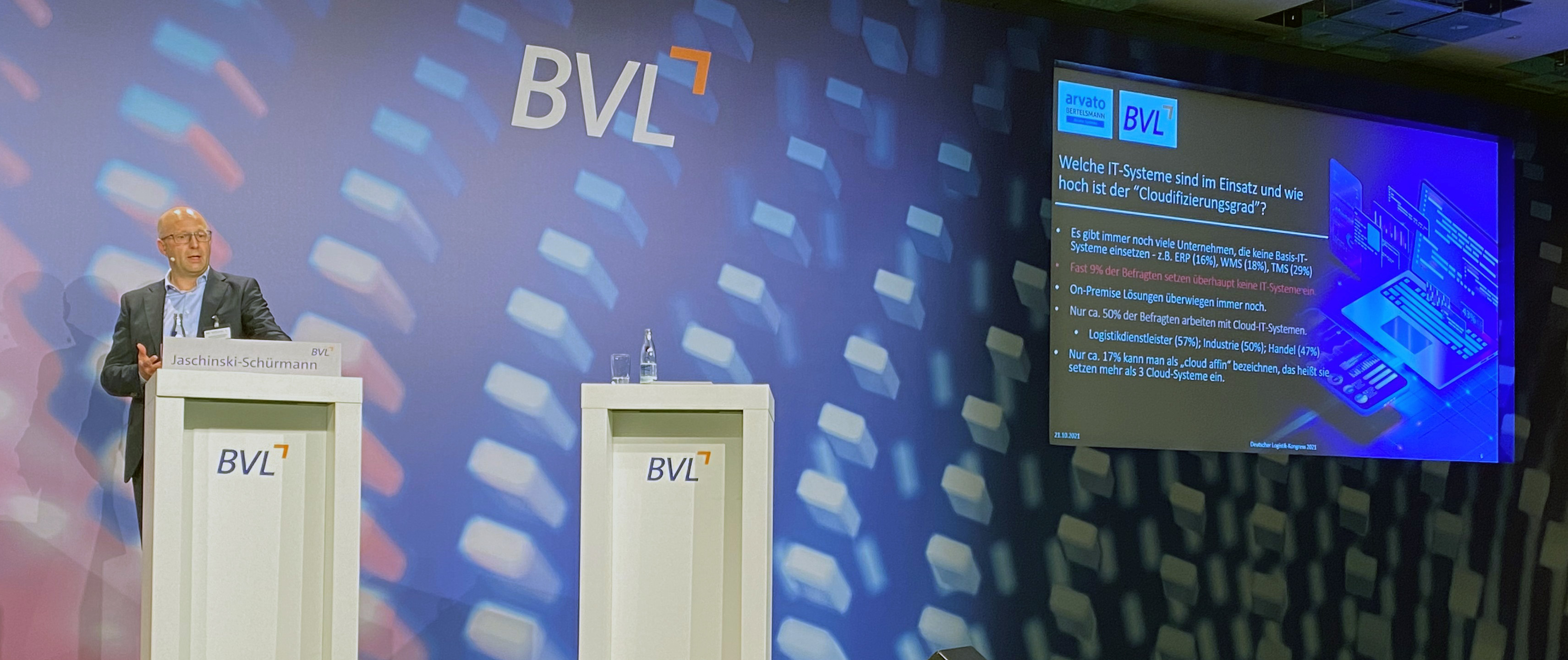 Joint logistics study by Arvato Systems and BVL.