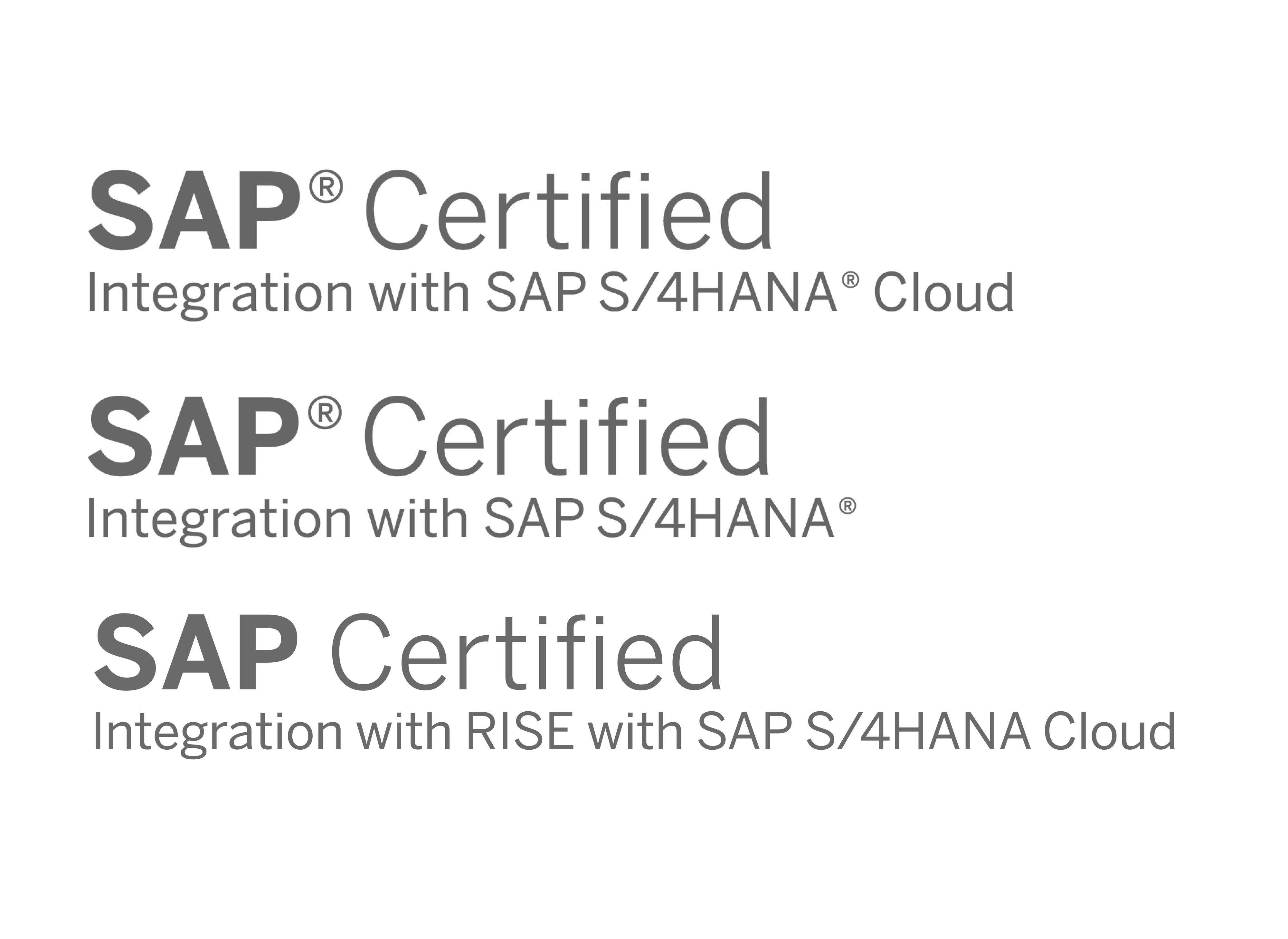 SAP Certifications Arvato Systems